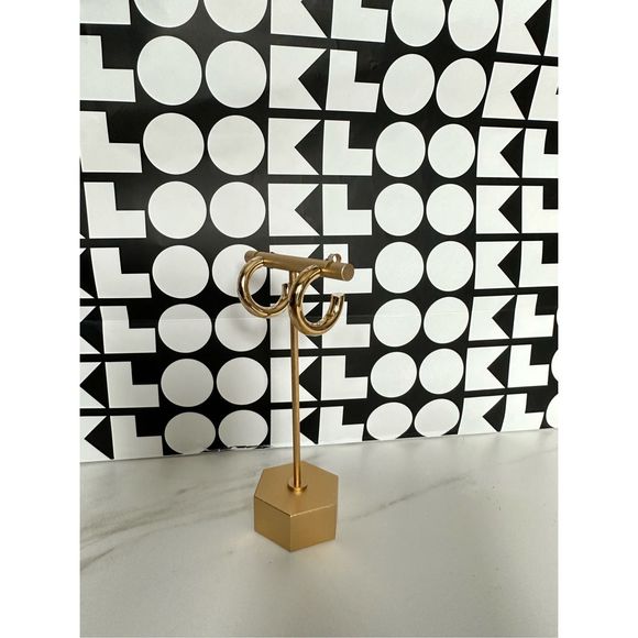 JENNIFER ZEUNER LOU 1" HOOPS - Picture 4 of 7